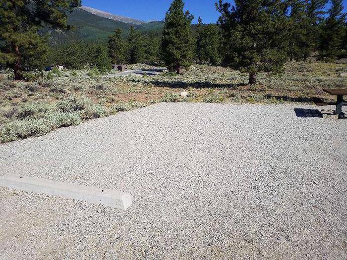 White Star Campground, site 11 tent pad