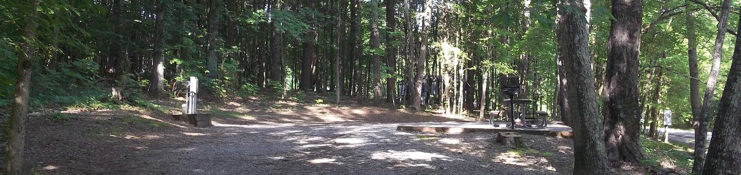 Poole Knobs Campground Site 39