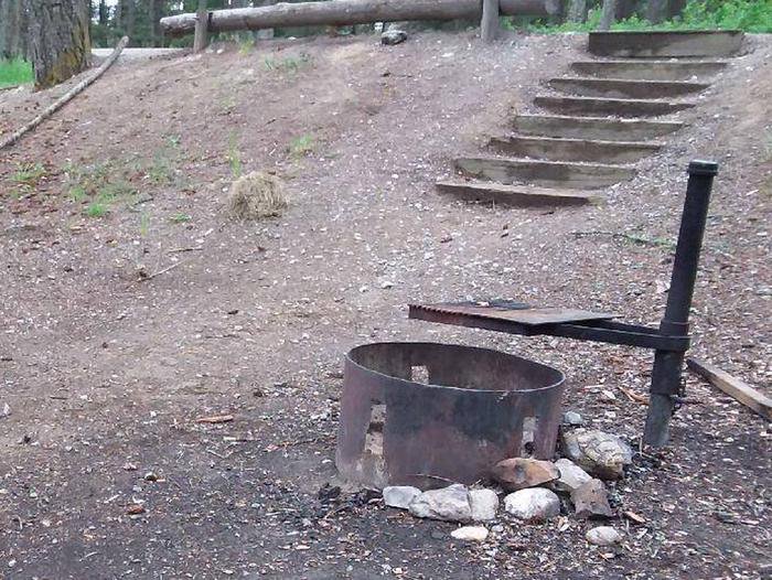 N. Dickey Site 25-fire ring