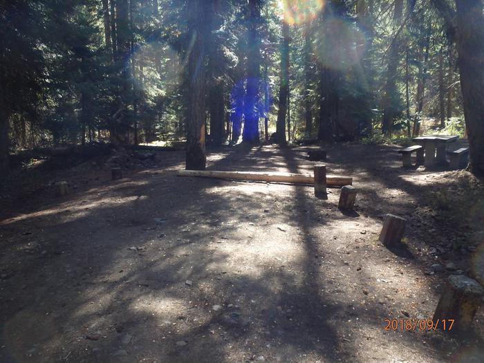 Nice site with room for tent or RV
